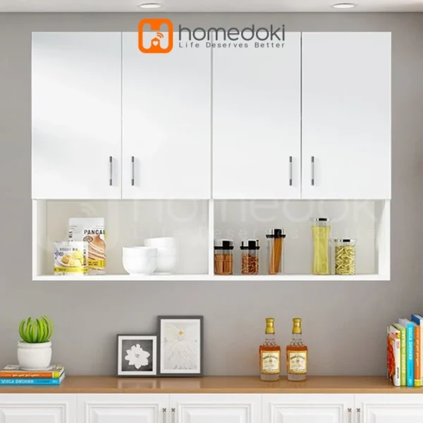 Kitchen Set 2 Pintu Minimalis - Rak Dinding & Kabinet Dapur