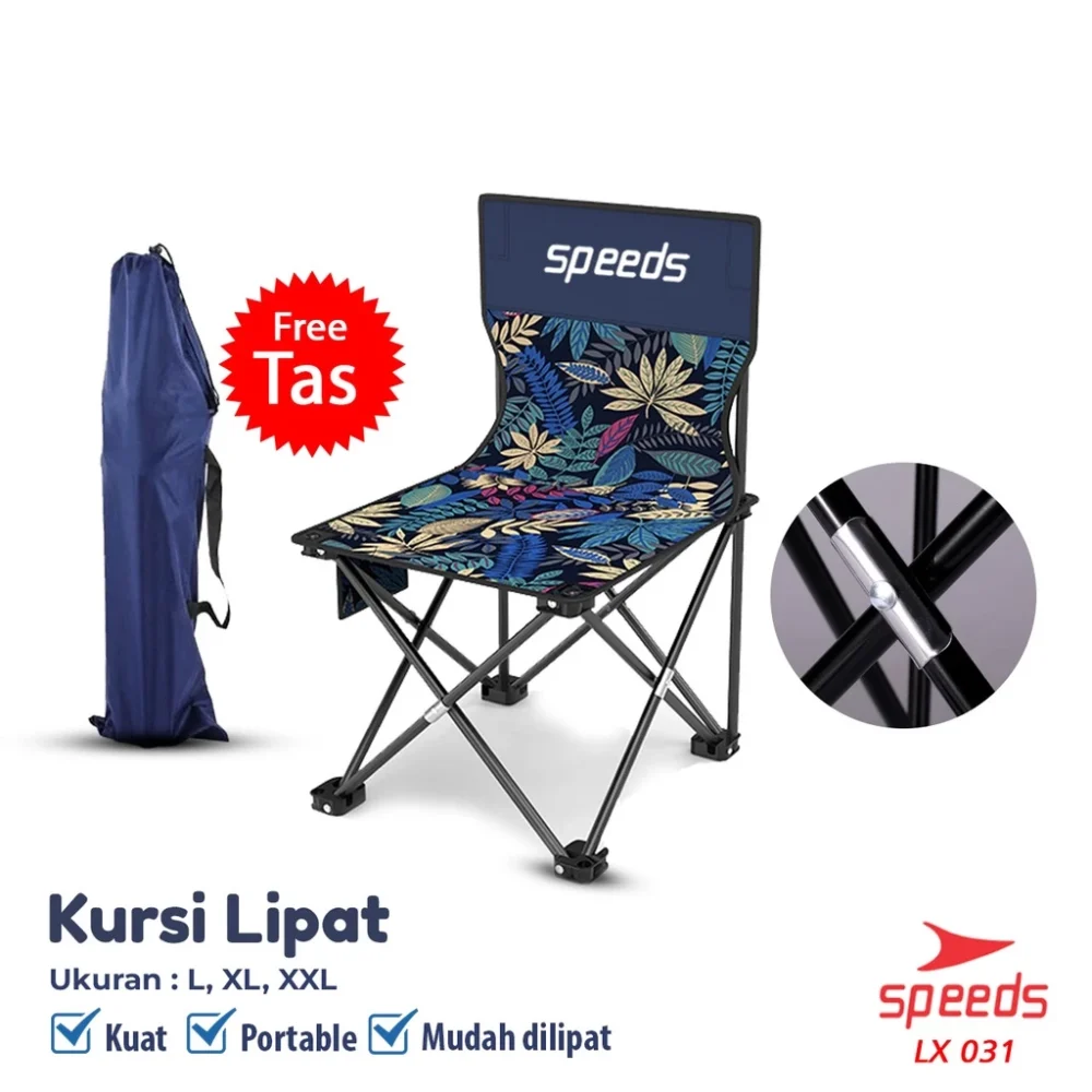 Kursi Lipat Portable untuk Camping dan Piknik
