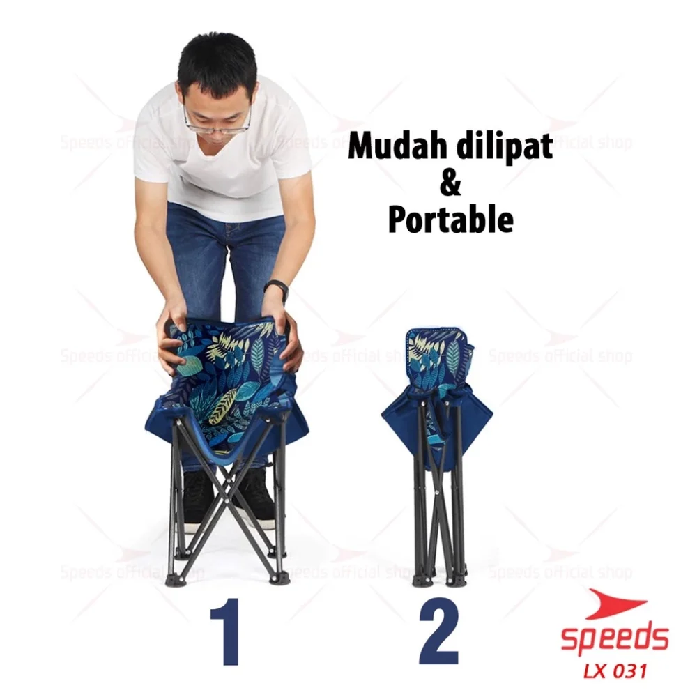 Kursi Lipat Portable untuk Camping dan Piknik