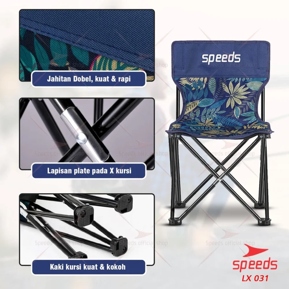 Kursi Lipat Portable untuk Camping dan Piknik