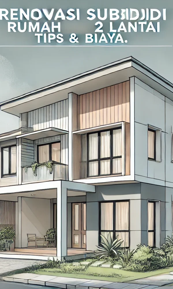 Renovasi Rumah Subsidi 2 Lantai Tips & Biaya