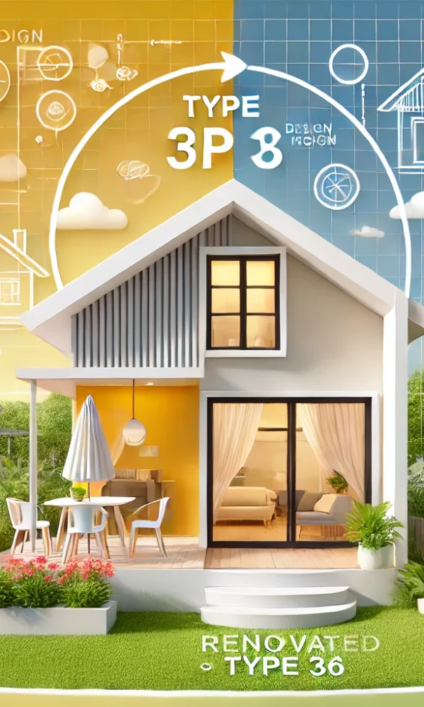 Renovasi Rumah Type 36 Desain & Biaya Terbaik