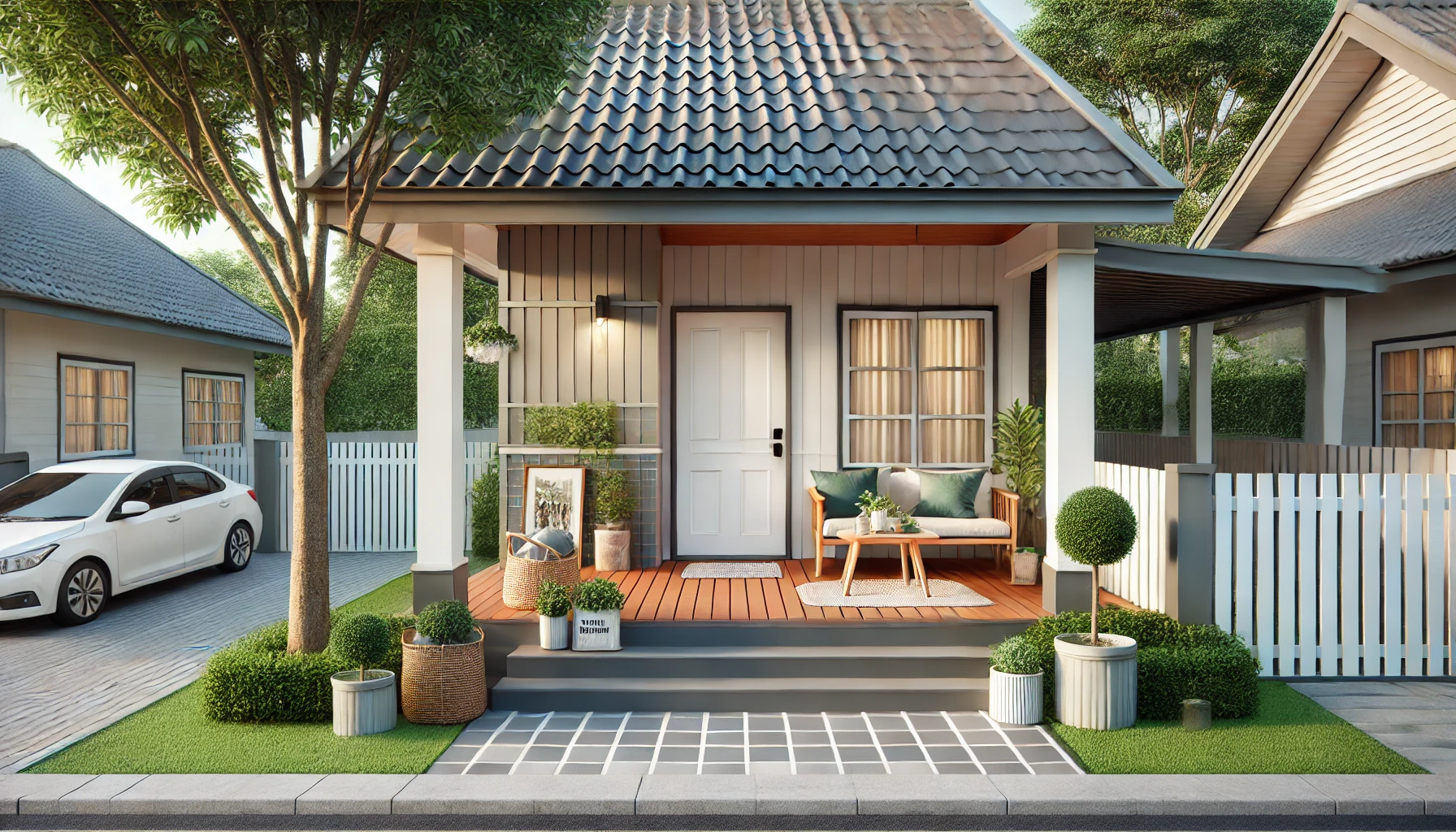 Renovasi Teras Depan Rumah Subsidi Solusi Hemat & Praktis