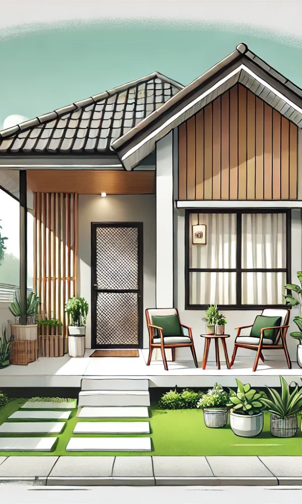 Renovasi Teras Depan Rumah Subsidi Tips Hemat & Efektif