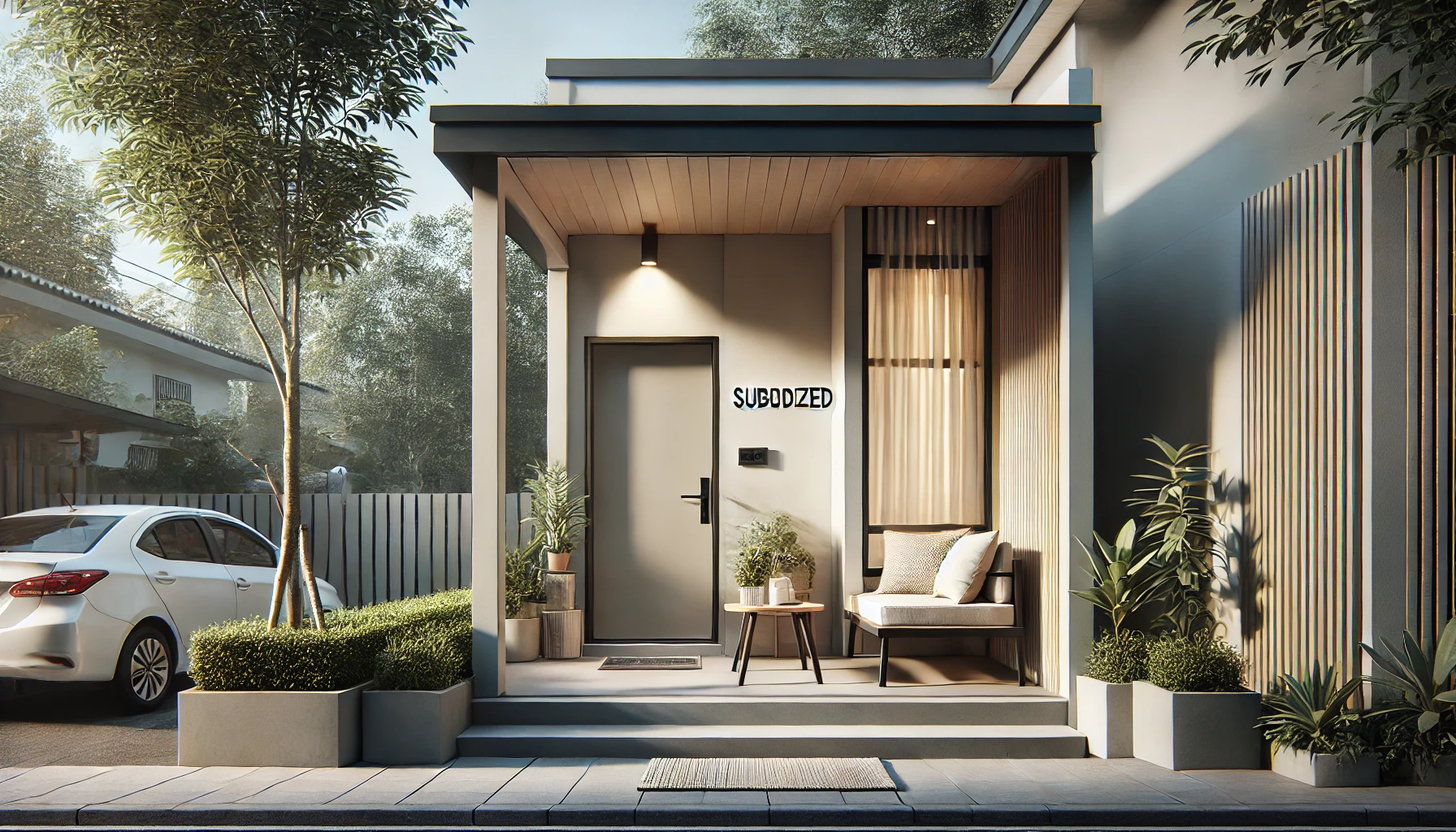 Teras Depan Rumah Subsidi: Desain Minimalis & Fungsional