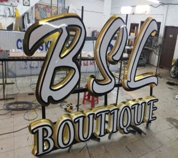 Huruf Timbul Bekasi untuk Toko, Kantor, & Restoran