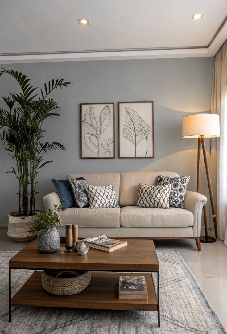 inspirasi warna cat rumah putih