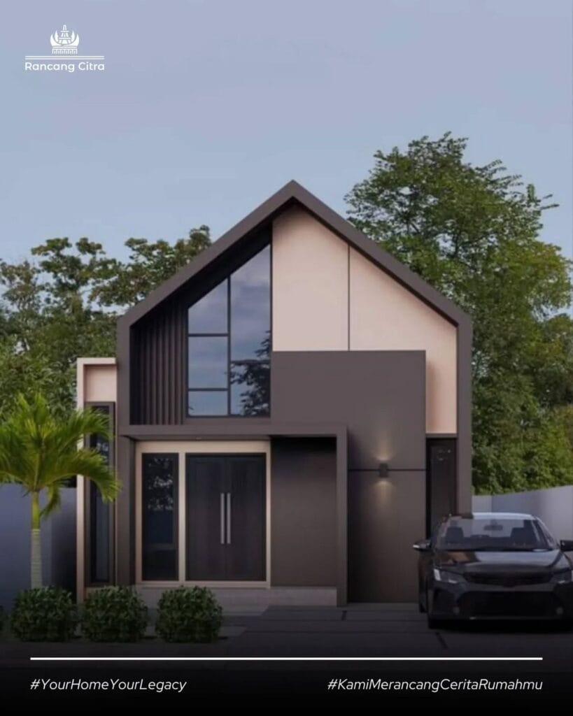 Desain Rumah dengan Warna Monokrom