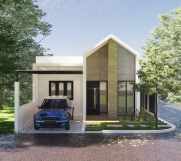 Rumah Minimalis dengan Konsep Skandinavia -1