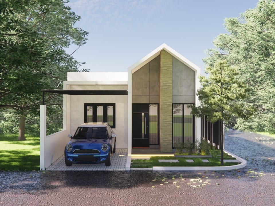 Rumah Minimalis dengan Konsep Skandinavia -1