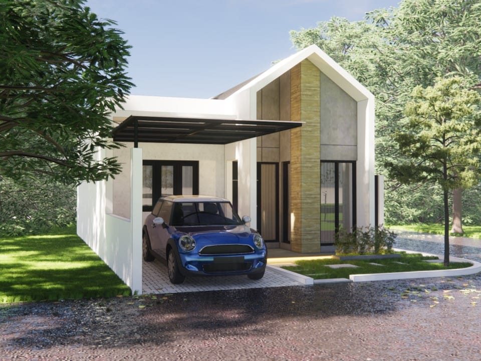 Rumah Minimalis dengan Konsep Skandinavia -1