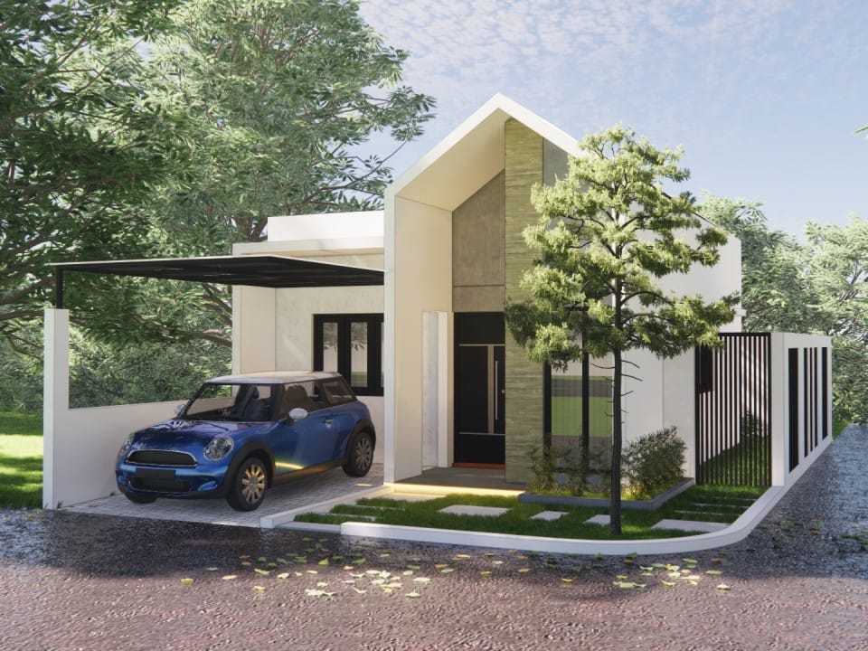 Rumah Minimalis dengan Konsep Skandinavia -1