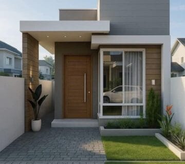 Visual Desain Rumah Type 36 4D Realistic