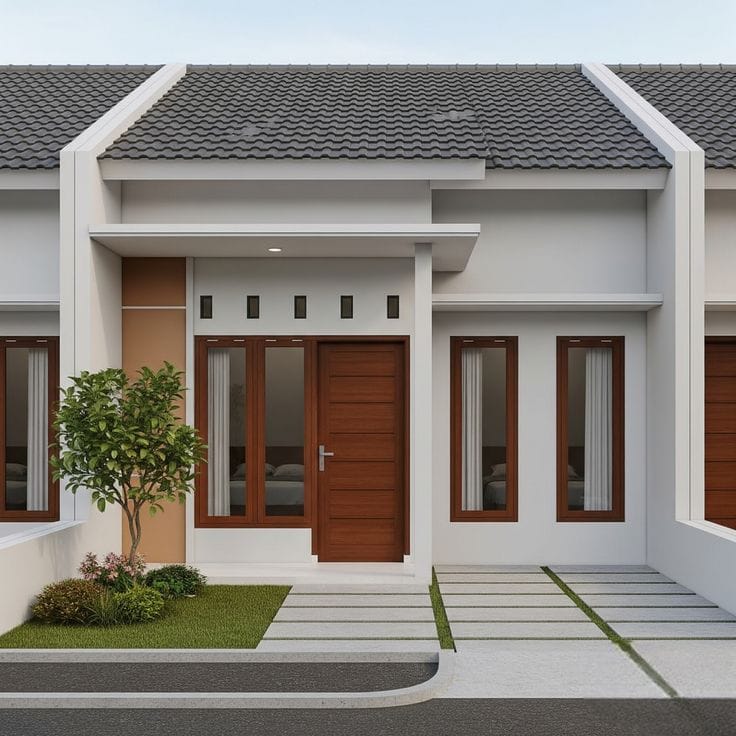 Visual Desain Rumah Type 36 4D Realistic