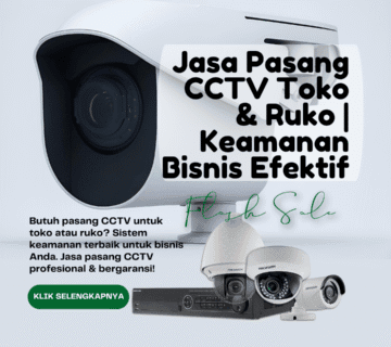 Jasa Pasang CCTV Toko & Ruko | Keamanan Bisnis Efektif