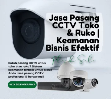 Jasa Pasang CCTV Toko & Ruko | Keamanan Bisnis Efektif