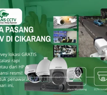 Jasa Pasang CCTV di Cikarang | REKANS CCTV Profesional