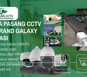 Jasa Pasang CCTV di Grand Galaxy Bekasi | REKANS CCTV
