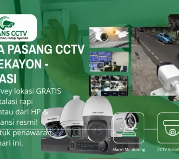 Jasa Pasang CCTV di Pekayon Jaya Bekasi | Teknisi Terdekat