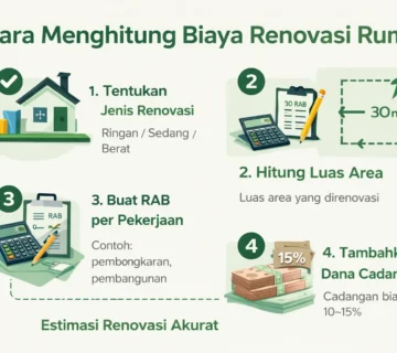 Cara Menghitung Biaya Renovasi Rumah Sendiri Secara Akurat