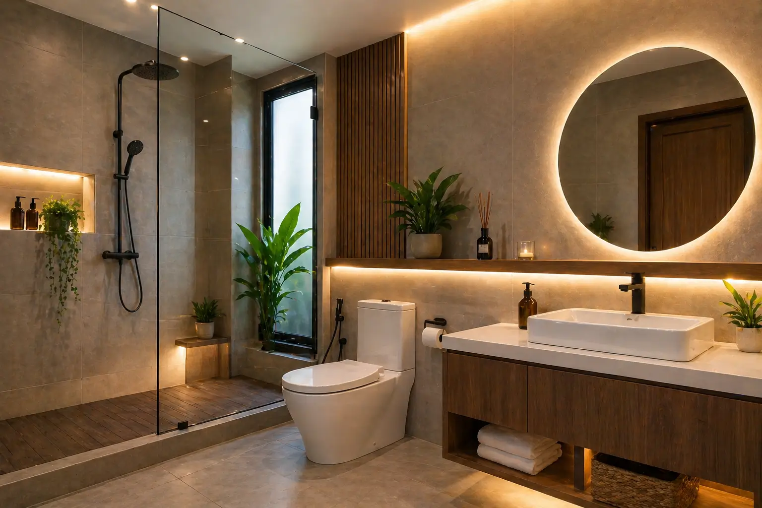 Renovasi kamar mandi Jakarta modern