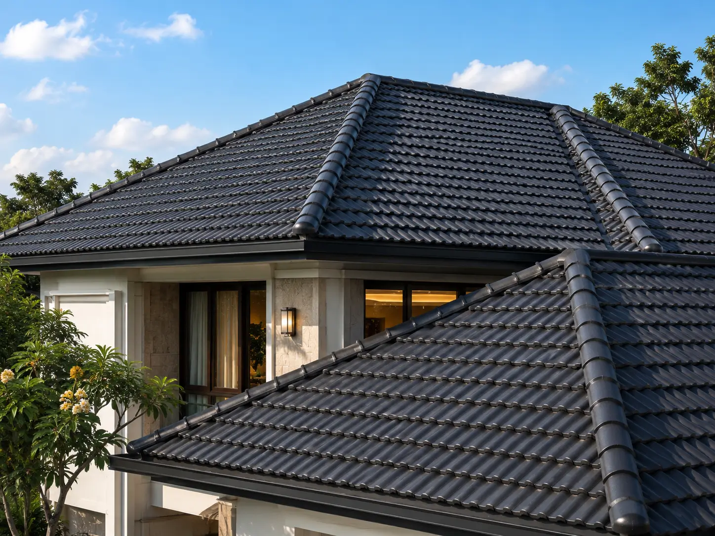 Material genteng keramik untuk renovasi atap rumah