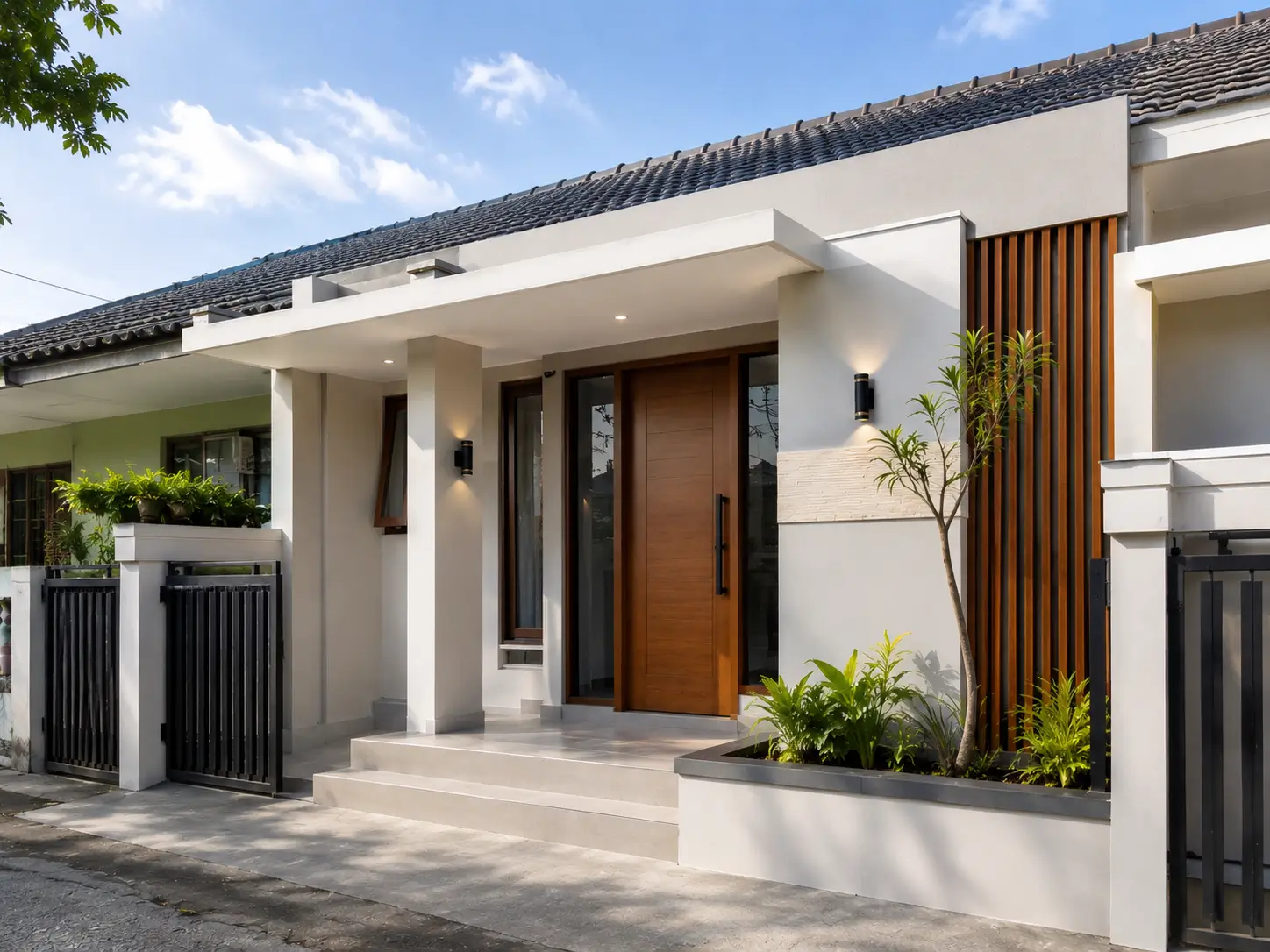 Renovasi rumah total dengan pembaruan menyeluruh