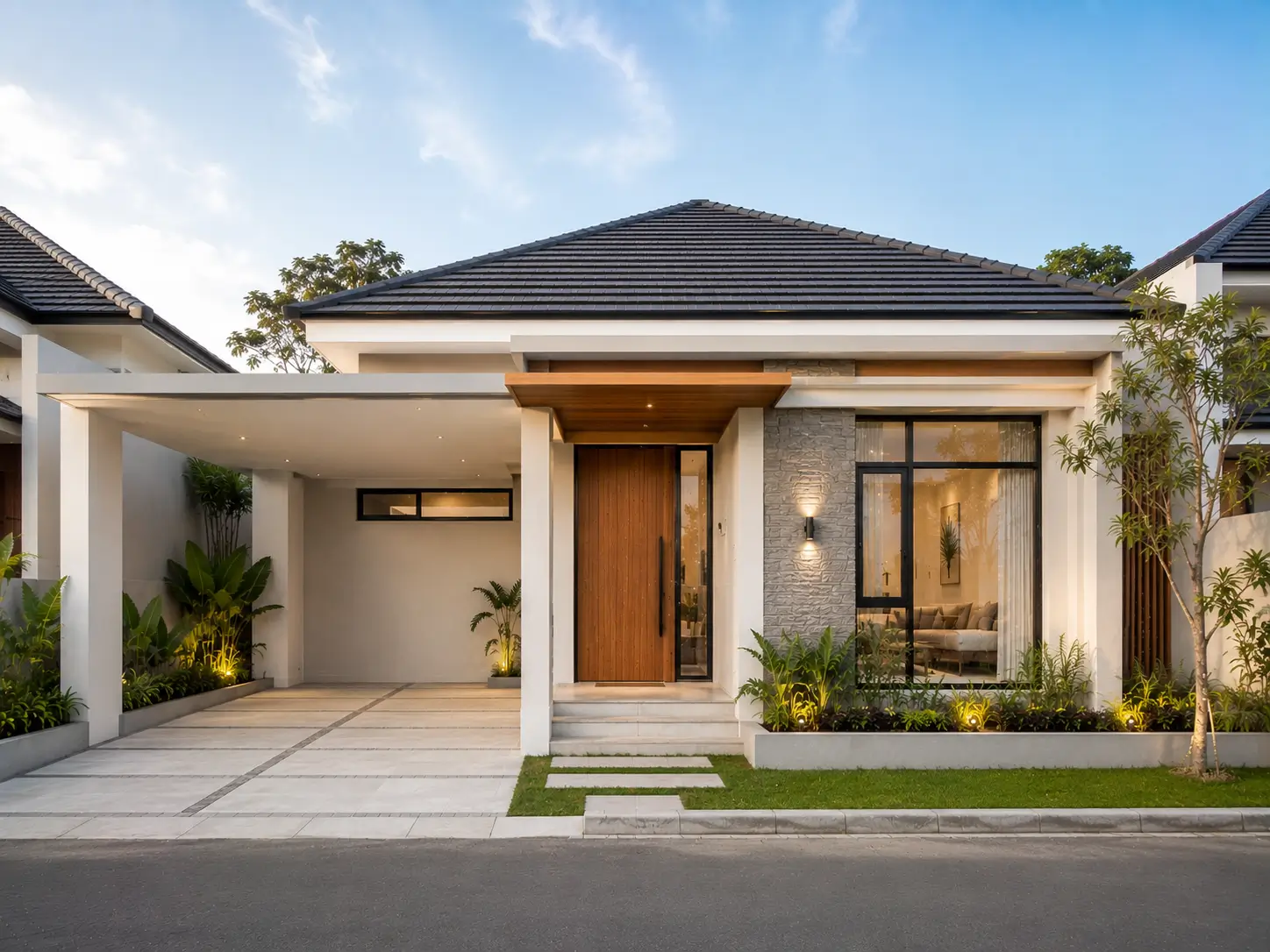 Jasa bangun rumah 1 lantai untuk hunian keluarga