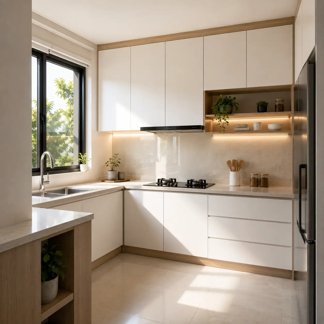 Kitchen set minimalis untuk dapur rumah